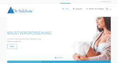 Desktop Screenshot of drsalchow.de